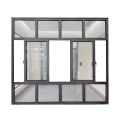 WANJIA modern house window aluminium soundproof sliding window